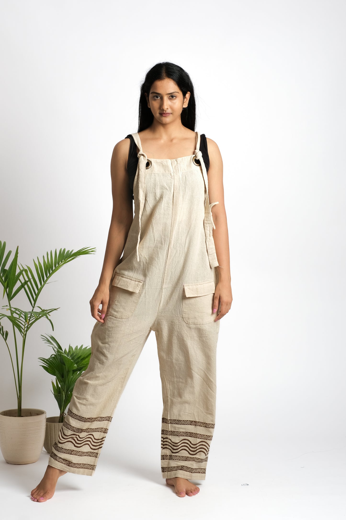 Women's organic cotton jump suit