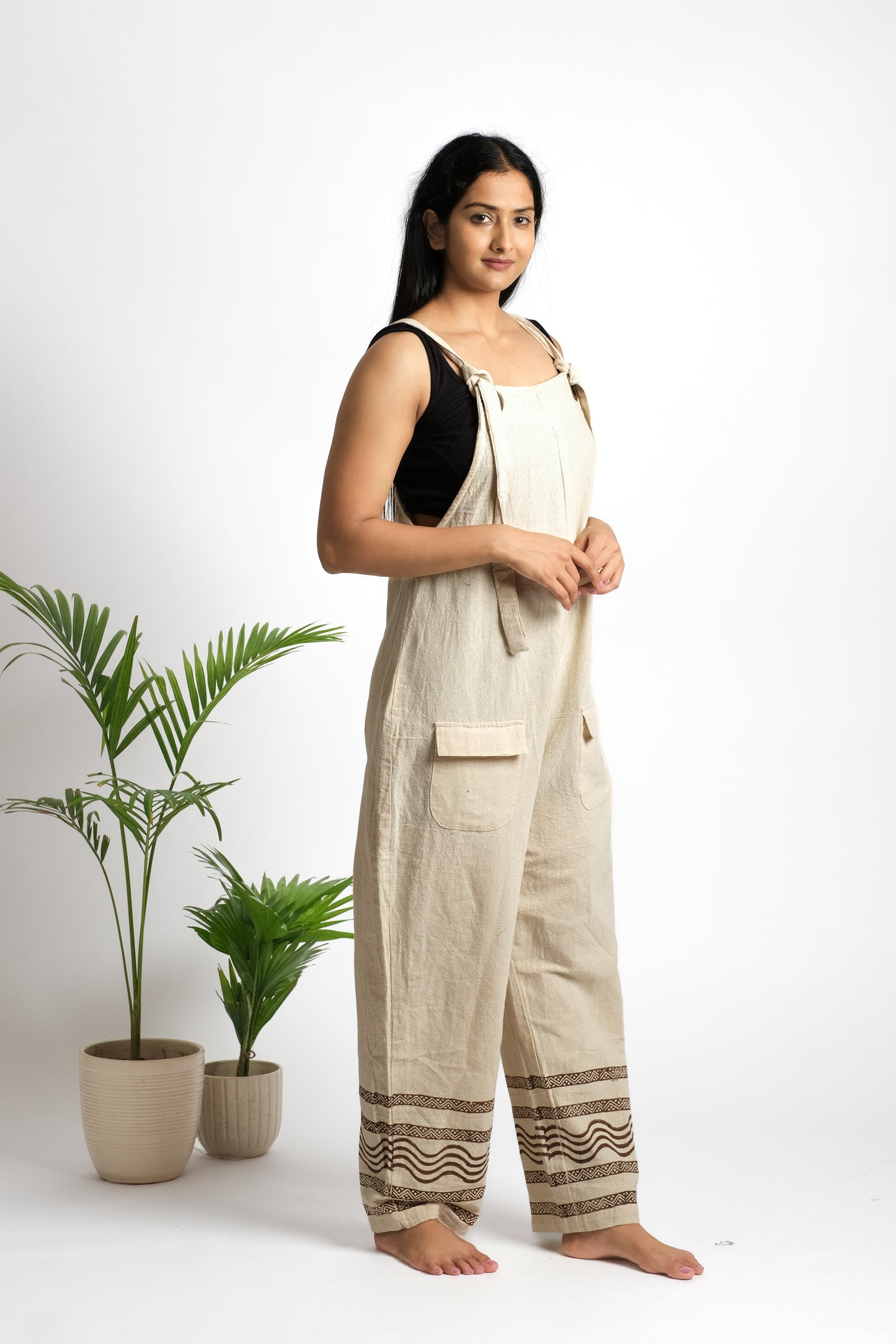 Women's organic cotton jump suit