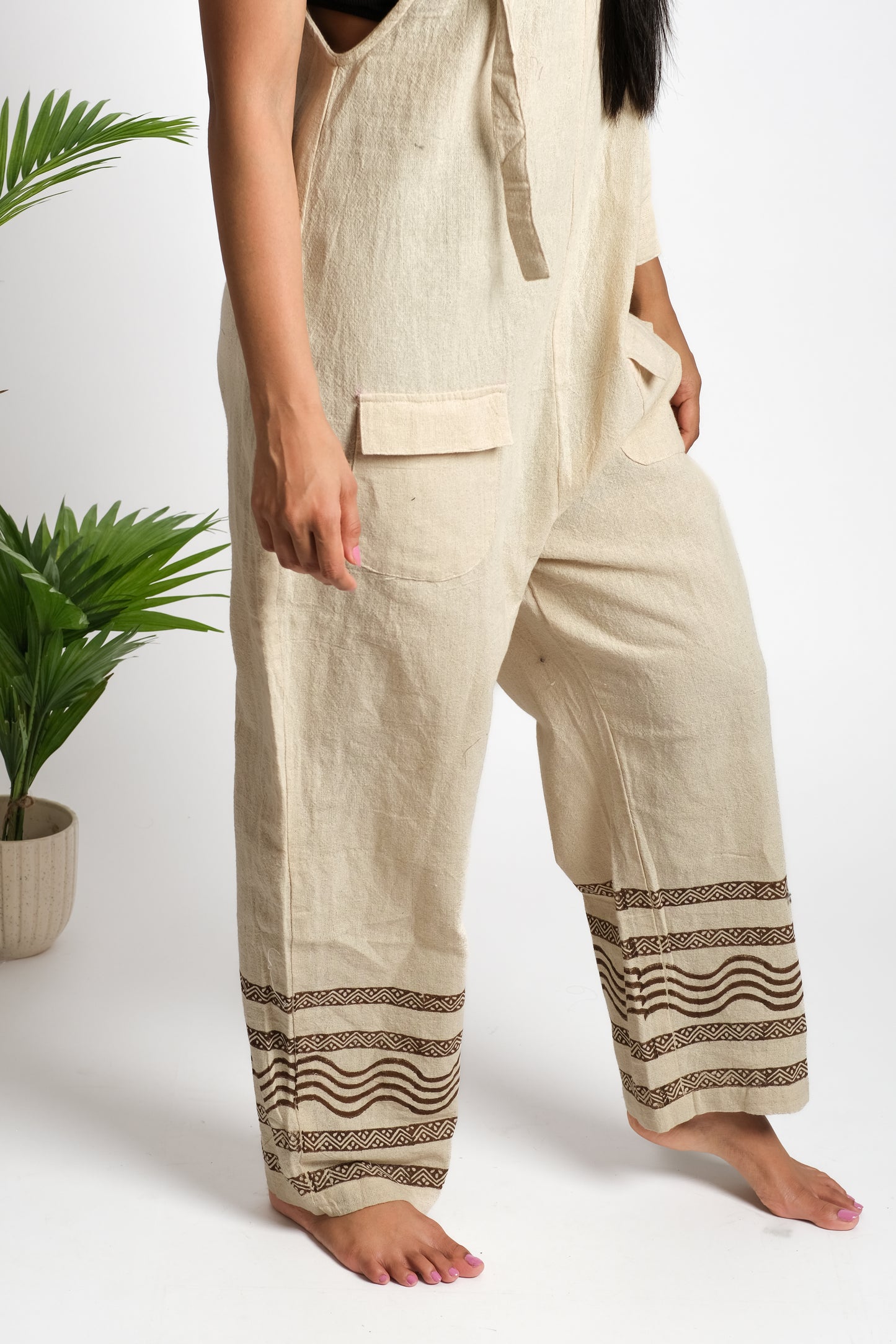 Women's organic cotton jump suit