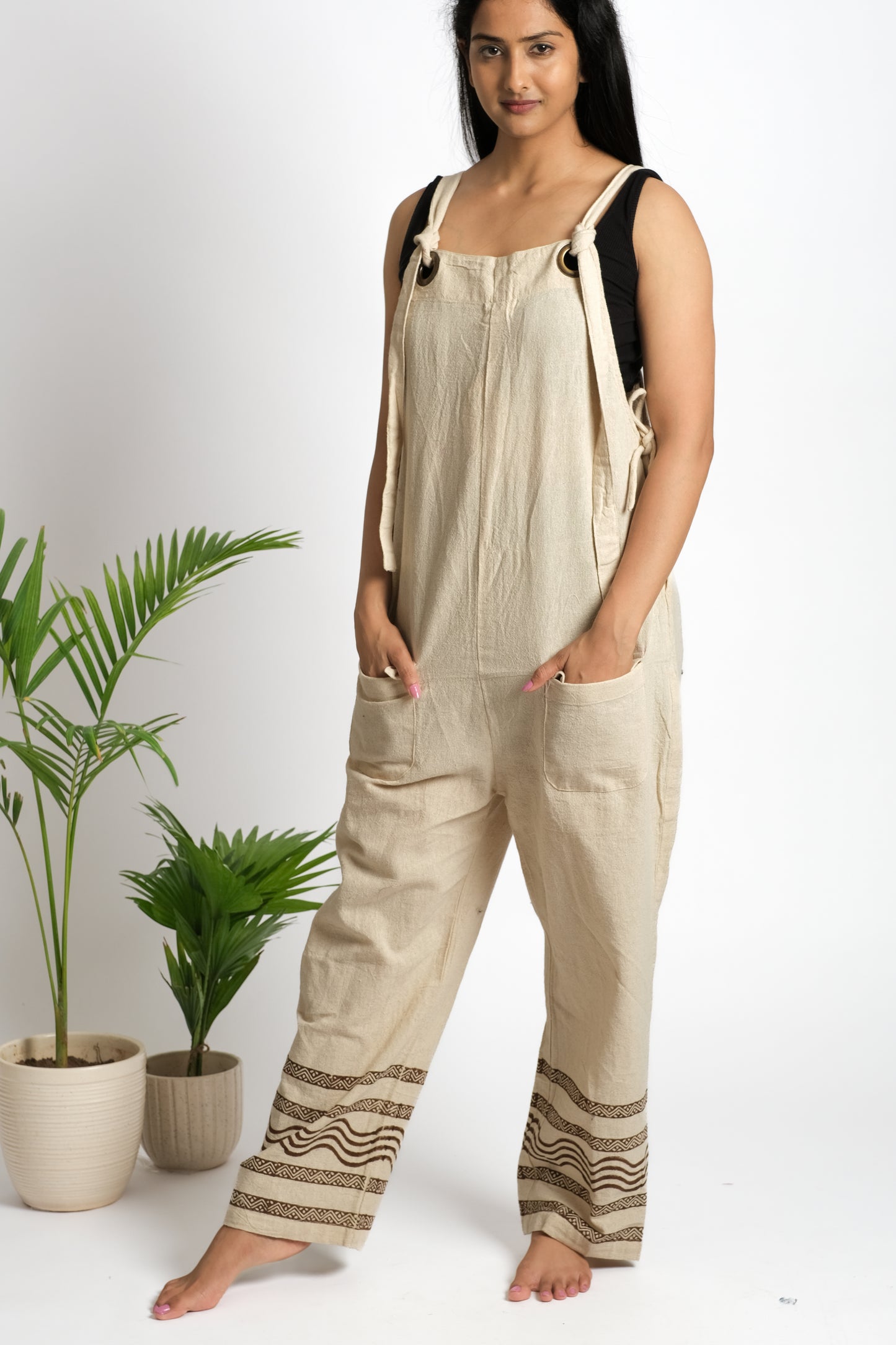 Women's organic cotton jump suit